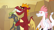 Garble with the other teen dragons S2E21