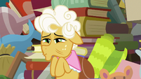 Goldie Delicious tittering S7E13