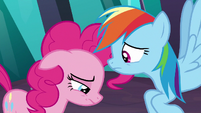 Pinkie Pie looking incredibly sad S9E2