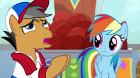 Quibble "never gonna like a pony like me" S9E6