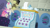 Register rings up Jeweled Pony's purchase S8E4