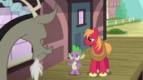 Spike invites Discord to hang out S6E17