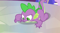 Spike scratching the map's surface S6E12