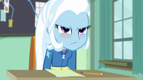 Trixie sits back down with an angry blush EGDS10