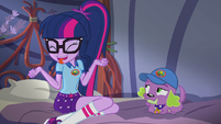 Twilight Sparkle babbling goofily EG4b