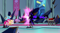 Sombra vs the Mane Six.