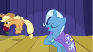 Applejack humiliated by Trixie S01E06