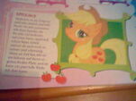 Applejack in a German magazine.