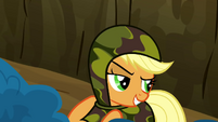 Applejack smirking at Dash S2E21