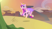 Cadance flying S4E11