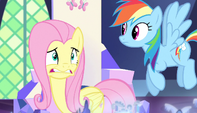 Fluttershy rethinks staying with Spike S5E1