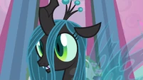 Queen Chrysalis never expected to beat Princess Celestia.