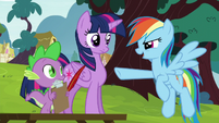 Rainbow Dash "it chased after us!" S5E22