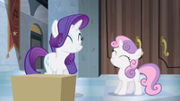 Rarity and Sweetie Belle happy again S4E19