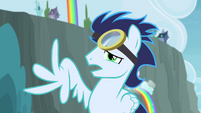 Soarin with broken wing S4E10