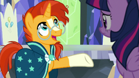 Sunburst "tons in common" S7E24