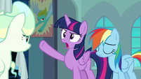 Twilight Sparkle "you've been helping Sky!" S6E24