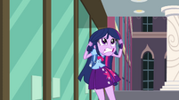 Twilight pulls at her hair EG