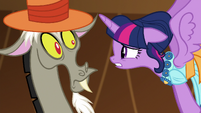 Twilight talking with Discord S5E7