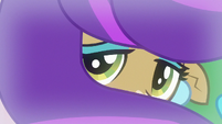 Yona's eyes peeking through her mane S9E7