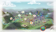 Equestria Girls website - Map of Canterlot