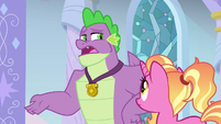 Older Spike "well, you're half right" S9E26