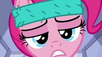 You look a bit tired, Pinkie Pie.