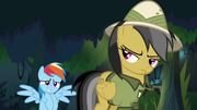 Rainbow Dash nervous around Daring Do S4E04