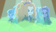 The Dazzlings singing on stage EGSBP