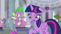 Twilight Sparkle "Sombra destroyed it" S9E3