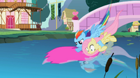 Zooming with Fluttershy S02E10