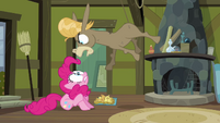 Cranky yelling at Pinkie S2E18