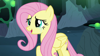 Fluttershy Changeling happy to see Discord S6E26