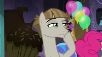 Mudbriar giving a condescending "hmm" S8E3