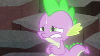 Spike very nervous S6E5