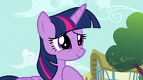 Twilight happy that ponies bought her journal S7E14