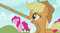 Applejack sees the Pinkie clones S3E03