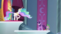 Celestia jumping for joy S8E7