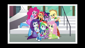 The Mane 7 cast photo EG3.png
