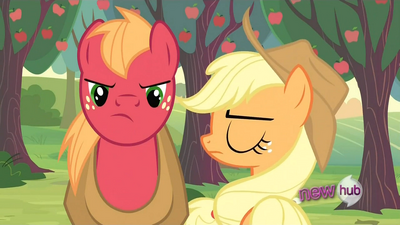 Angry Applejack and Big McIntosh S2E23.png