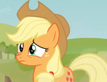 Apple jack llorando