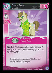 Dance Fever, Disco King card MLP CCG.jpg
