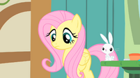 Fluttershy looks down S1E22