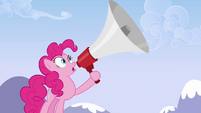 Pinkie Pie's big megaphone S3E7