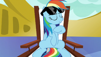 Rainbow Dash --when I say she completes it-- S6E21