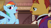 "...and I need her help to convince a know-it-all pony..."