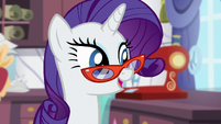 Rarity excited to see Posh Pony's reaction S5E14