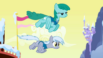 Sprinkle Medley and Derpy re-colour fly by S1E11