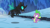 Thorax "the ice is pretty slippery" S6E16