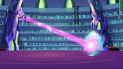Twilight's magic vs. Starlight's shield S6E21